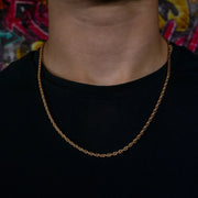 Rope Chain in Rose Gold - 3mm