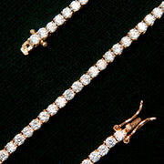Tennis Chain in Rose Gold - 3mm