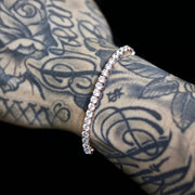 Tennis Bracelet in Rose Gold - 4mm