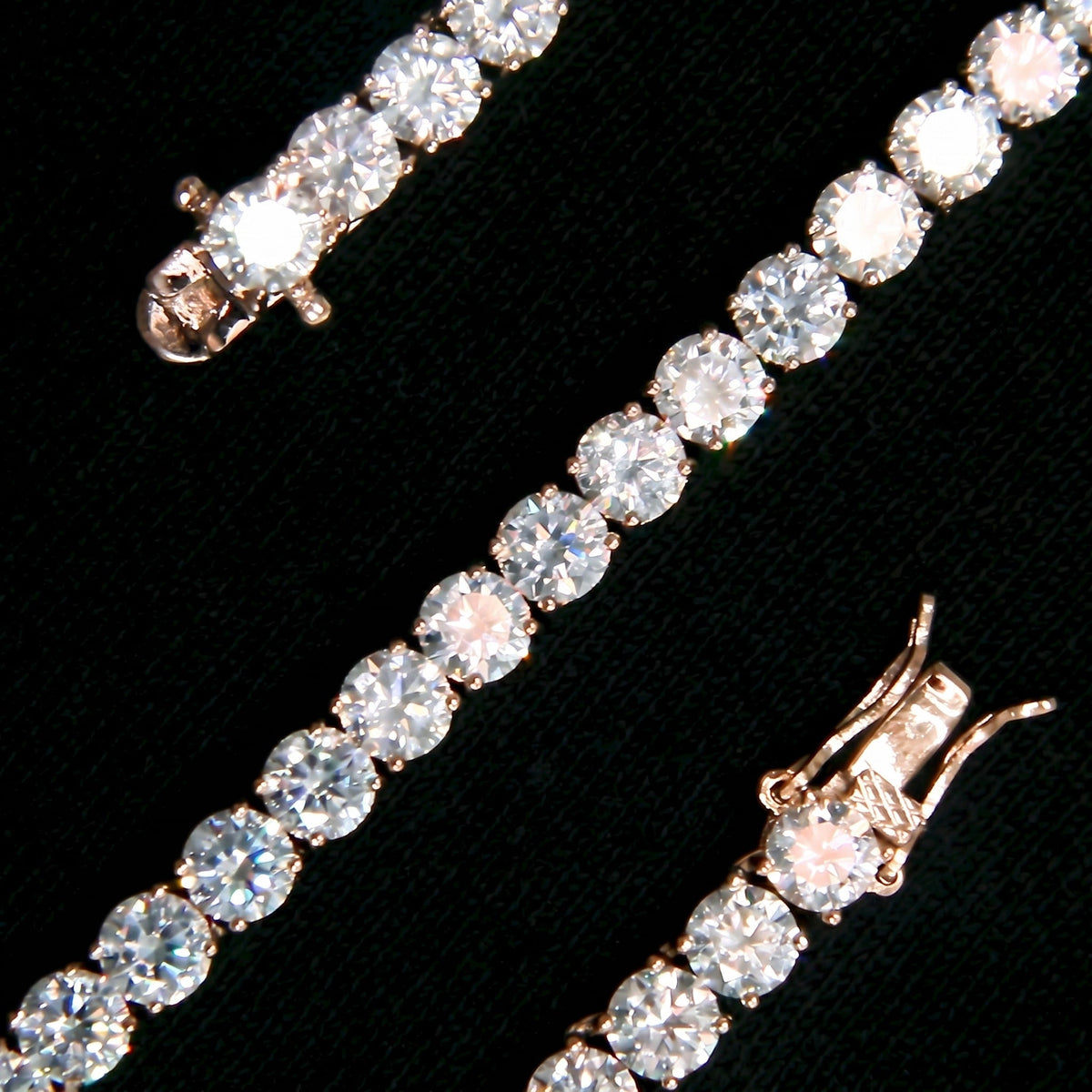 Tennis Bracelet in Rose Gold - 5mm