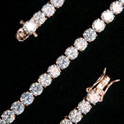 Tennis Bracelet in Rose Gold - 5mm