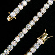 Tennis Bracelet in Yellow Gold - 5mm