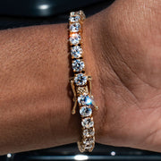 Tennis Bracelet in Yellow Gold - 5mm