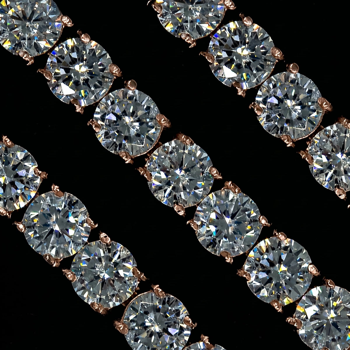 Tennis Chain in Rose Gold - 6mm