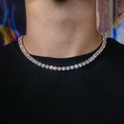 Tennis Chain in Rose Gold - 6mm