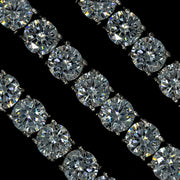 Tennis Chain in White Gold - 6mm
